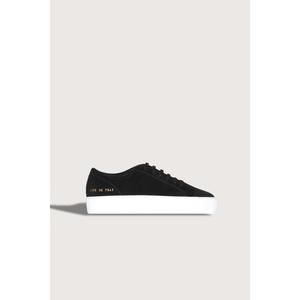 NEW COMMON PROJECTS women's tournament low super sneakers in black
